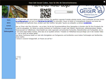 Tablet Screenshot of fisch-geiger.com